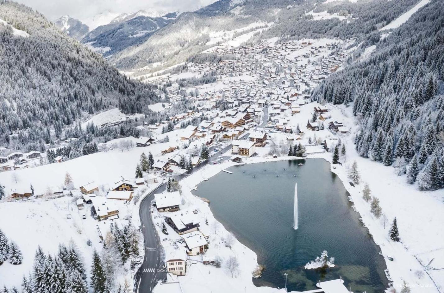 Toison Blanche Tba3 Cosy & Mountain 4 Pers Apartment Chatel Bagian luar foto